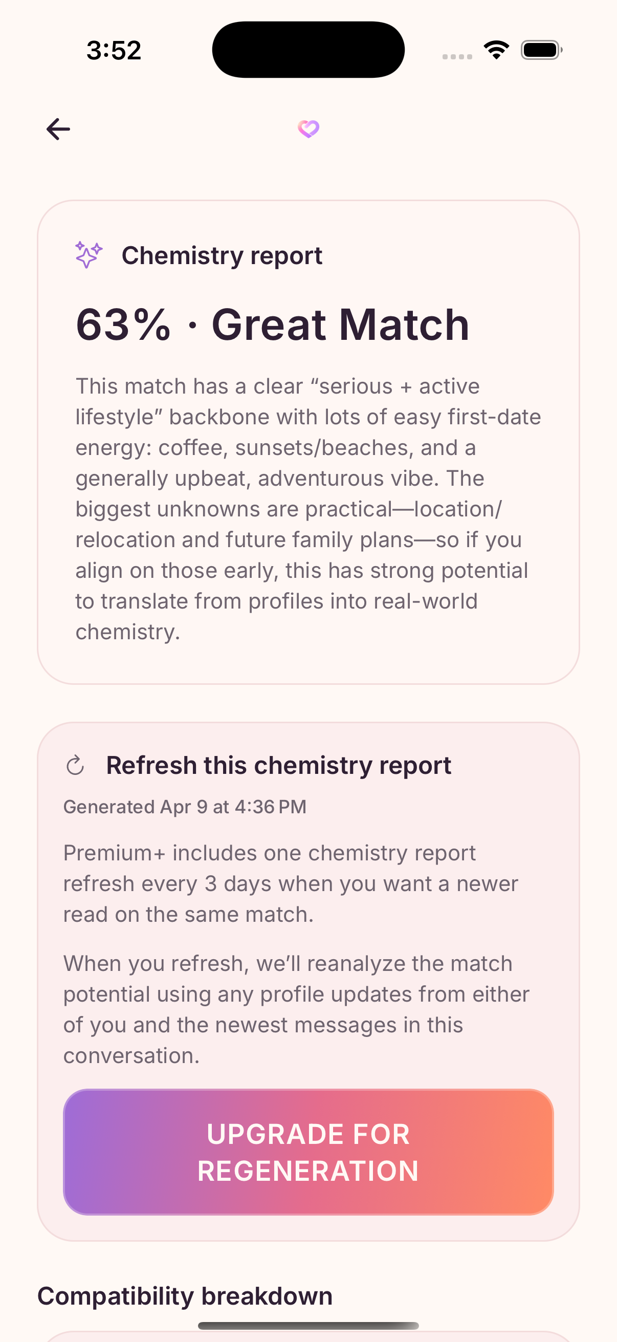 Claspa Chemistry Report